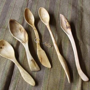 Hand Carved Wooden Spoon Shop - Wayne Hall